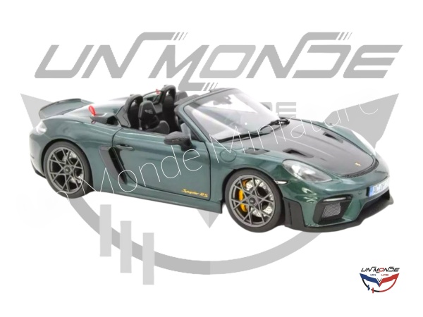 Porsche 718 Spyder RS With Weissach Pack 2023 Forest Green