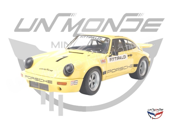Porsche 911 #1 FITTIPALDI 1974 Iroc Yellow