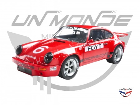 Porsche 911 #6 FOYT Iroc Daytona 1974 Iroc Red