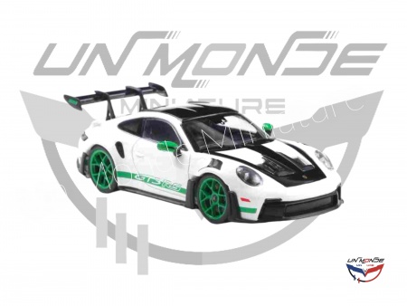 Porsche 911 (992) GT3 RS Tribute To Carrera RS Package 2023 White With Green