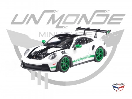 Porsche 911 (992) GT3 RS Tribute To Carrera RS Package 2023 White With Green