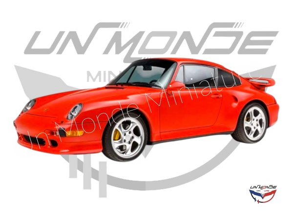 Porsche 911 [993] Turbo S 1997 Red