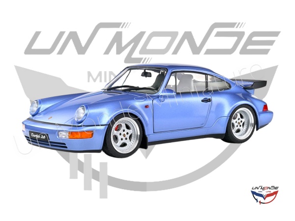 Porsche 911 964 Turbo 1990 Blue