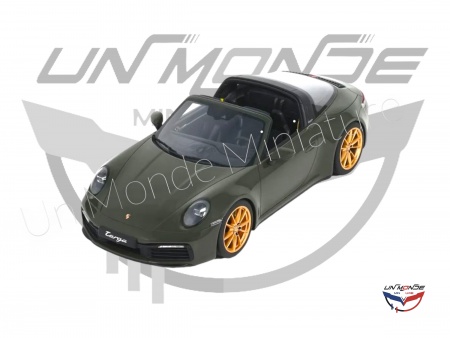 Porsche 911 992 Targa 4S 2020 PTS Black Olive Green