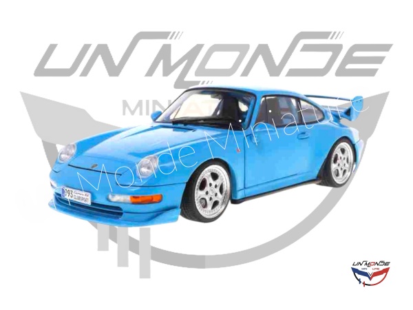 Porsche 911 993 Clubsport 1997 Riviera Blue