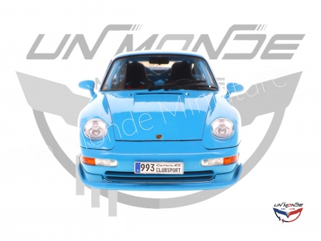 Porsche 911 993 Clubsport 1997 Riviera Blue