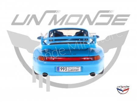 Porsche 911 993 Clubsport 1997 Riviera Blue