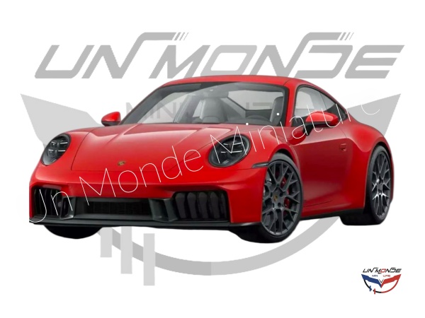 Porsche 911 Carrera 4 GTS 2025 Guards Red