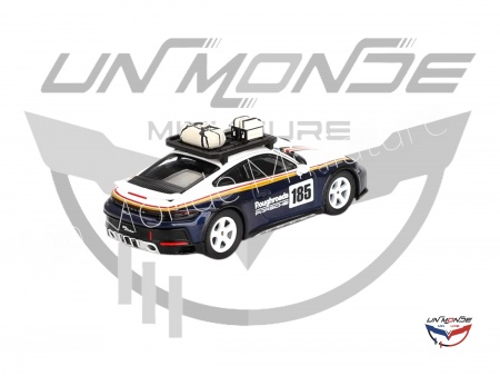 Porsche 911 Dakar Rallye Design Package White and Metallic Blue