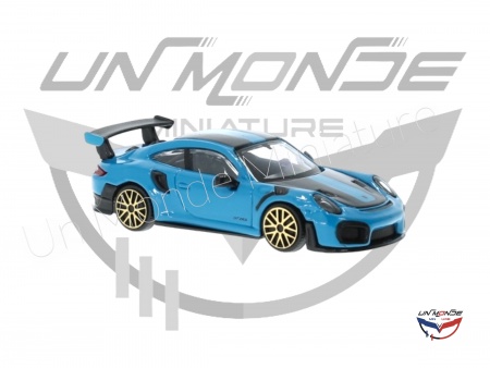 Porsche 911 GT2 RS Blue and Black