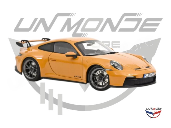 Porsche 911 GT3 2021 Jaune Bahama