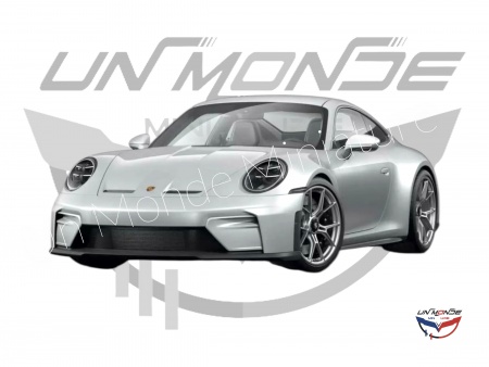 Porsche 911 GT3 Pack Touring 2025 Argent GT M&eacute;tallis&eacute;