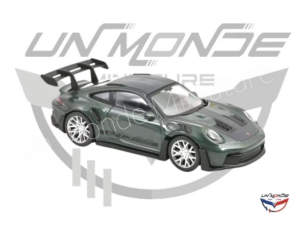 Porsche 911 GT3 RS 2022 Malachite Green Metallic and Black Jet-Car