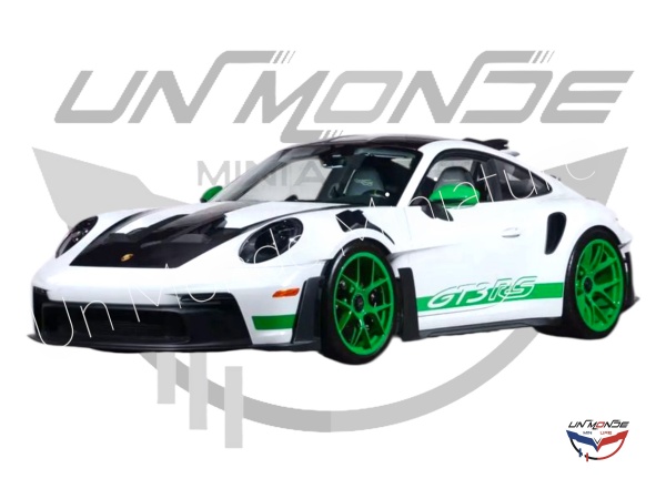 Porsche 911 GT3 RS Tribute To Carrera RS 2022 White and Python Green