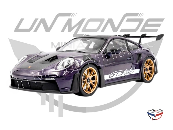 Porsche 911 GT3RS Weissach Package 2024 Viola Purple Metallic