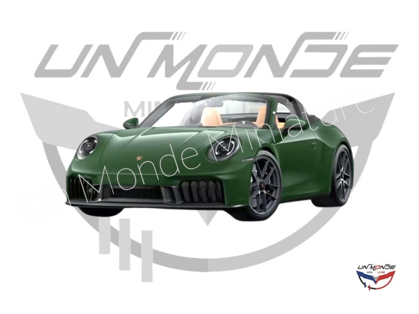 Porsche 911 GTS 2024 British Racing Green Jet-Car