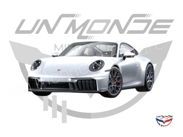 Porsche 911 GTS 2024 Gris Argent Polaire Jet-Car