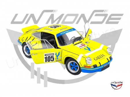 Porsche 911 RSR 1973 Yellow Lafosse/Angoulet