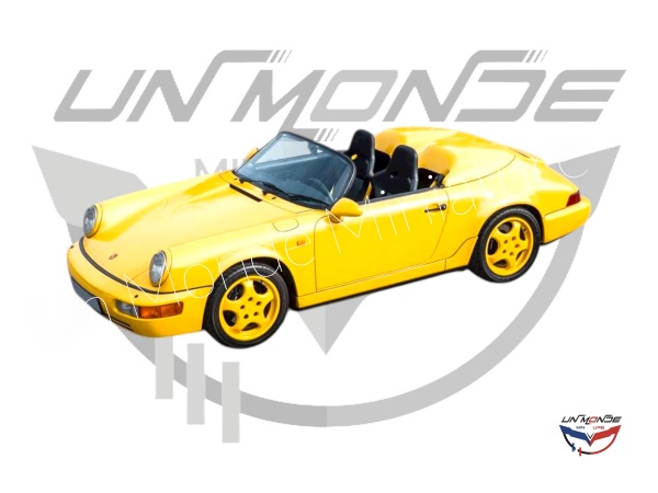 Porsche 911 Speedster 1993 Jaune Speed