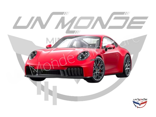 Porsche 911 TS 2024 Rouge Carmin
