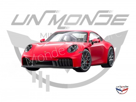 Porsche 911 TS 2024 Rouge Carmin