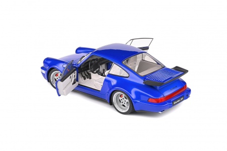 Porsche 911 Turbo Bleu Electrique 1990