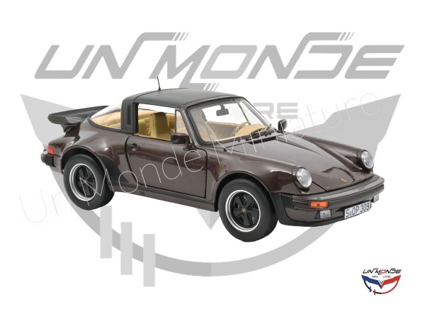 Porsche 911 Turbo Targa 1987 Brown Metallic