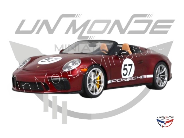 Porsche 941 991.2 Speedster Heritage Edition 2019 Cherry Metallic
