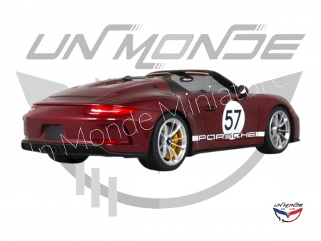 Porsche 941 991.2 Speedster Heritage Edition 2019 Cherry Metallic