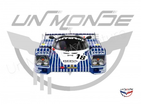 Porsche 956LH #18 LAESSIG-PLANKERHORN-WILSON 1983 Black