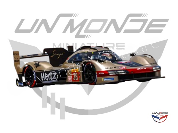 Porsche 963 Hertz Team Jota - Lone Star Le Mans 2024