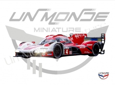 Porsche 963 LMDh ANDLAUER/CHRISTENSEN/JAMINET #5 White