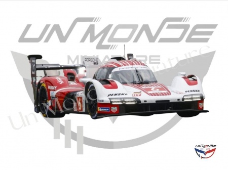 Porsche 963 LMDh CAMPBELL/ESTRE/VANTHOOR #6 White