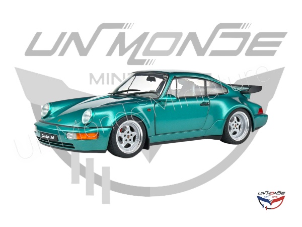 Porsche 964 Turbo Green 1991