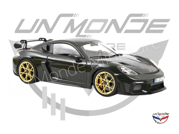 Porsche Cayman GT4 RS With Weissach Pack 2023 Brewster Green