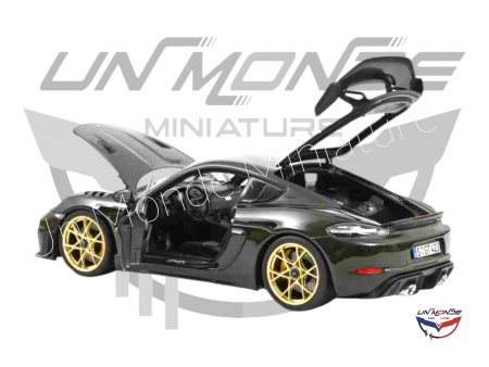 Porsche Cayman GT4 RS With Weissach Pack 2023 Brewster Green