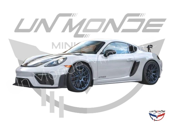 Porsche Cayman GT4 RS With Weissach Pack 2023 Chalk