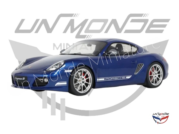 Porsche Cayman R 2012 Acqua Blue Metallic