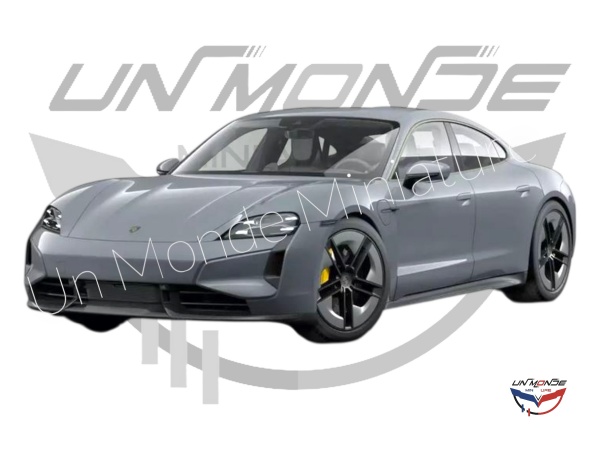 Porsche Taycan Turbo S 2024 Gris Clo Ardoise Neo