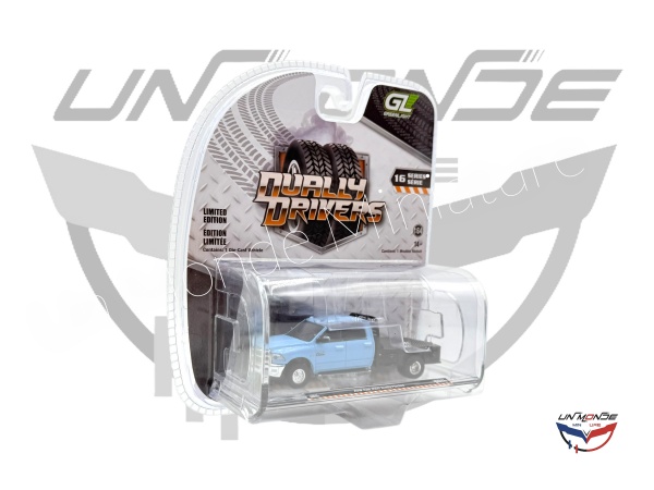 Ram 3500 Dually Flatbed 2018 Blue