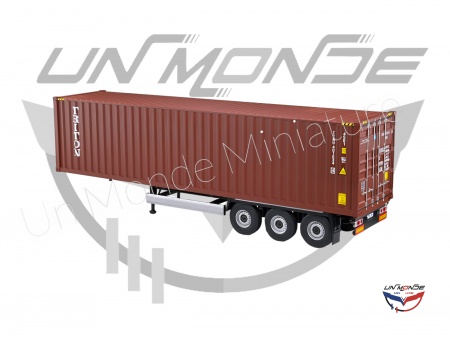 Remorque Porte Container Red 2021