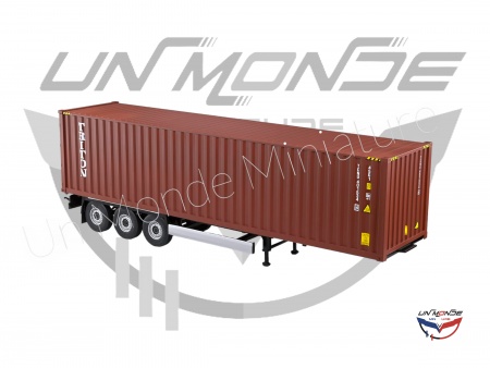 Remorque Porte Container Red 2021