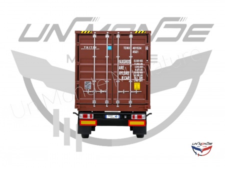 Remorque Porte Container Red 2021