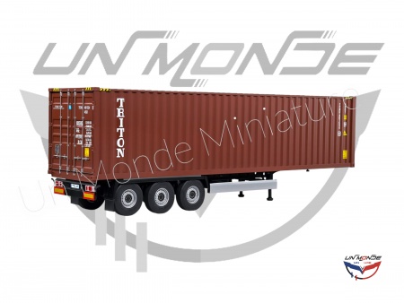 Remorque Porte Container Red 2021