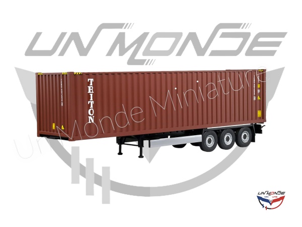 Remorque Porte Container Red 2021
