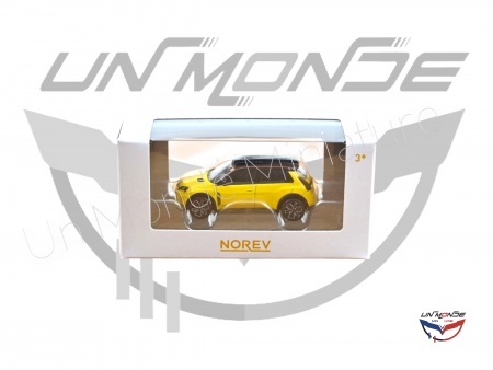 Renaukt 5 E-Tech 100% Electric 2024 Yellow and Black