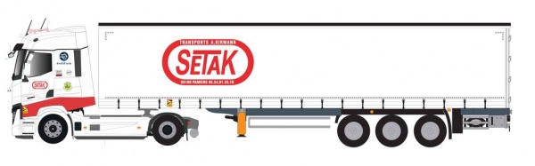 Renaul T HIGH 2023 SEMI Tautliner SETAK