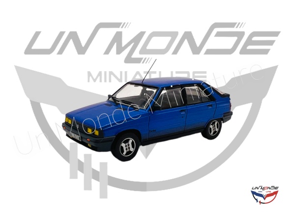 Renault 11 Turbo 5 Portes 1986 Bleu Lumire