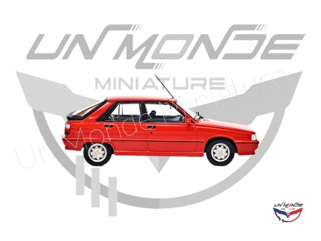 Renault 11 Turbo 5 Portes 1988 Red