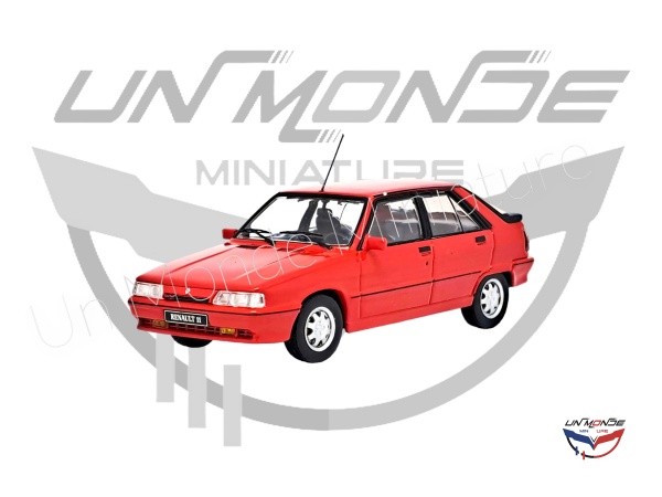 Renault 11 Turbo 5 Portes 1988 Red